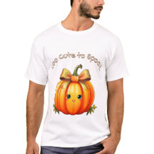 Too Cute to Spook –  Pumpkin Halloween Design