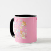 Too Cute to Stress Mug – Funny Cute Coffee Cup (Devant gauche)