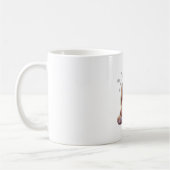 Too Many Thoughts Cute Cat Mug – Sleepy Cat (Gauche)