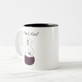 Too Much Wine Snowman Mug (Devant gauche)