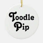 Toodle Pip Keramisch Ornament (Voorkant)