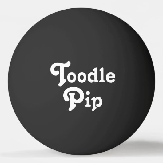 Toodle Pip Ping Pong Ball (Achterkant)