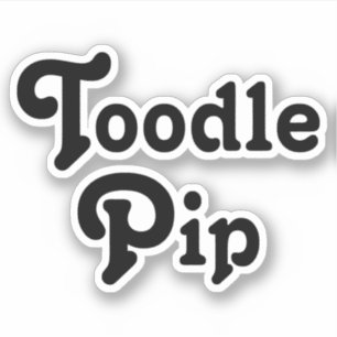Toodle Pip Sticker