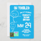 Toodles | Sam & Friends Invitation d'anniversaire (Devant)