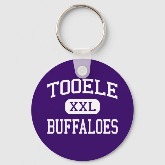 Tooele - Buffels - High School - Tooele Utah Sleutelhanger (Voorkant)