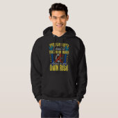 Tool & Die Maker Eigen Risico Toolmaker Hoodie (Voorkant volledig)