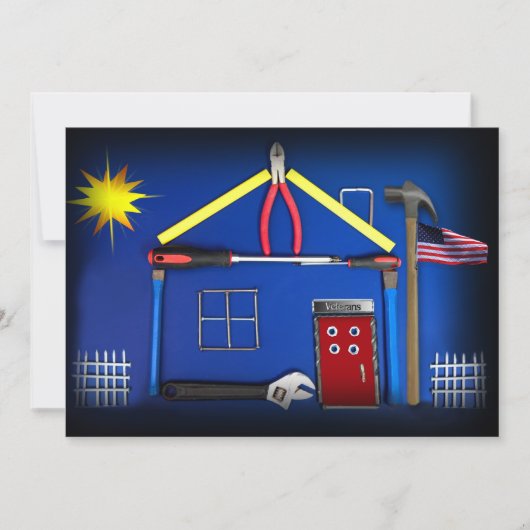 Tool House Open House - Veterans Kaart (Voorkant)