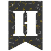 Tool of bouwpartij Bunting Pennant Banner (Tweede vlag)