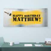 Tool Verjaardagsfeestbanner Spandoek (Beurs)