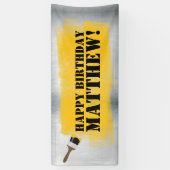 Tool Verjaardagsfeestbanner Spandoek (Verticaal)