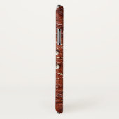 Tooled lederen textuur iPhone draagtas Case-Mate iPhone Case (Achterkant / rechts)