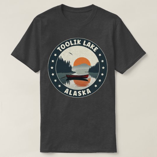 Toolik Lake Alaska Sunset TShirt (Design devant)