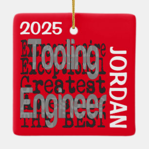 Tooling Engineer Extraordinaire CUSTOM Keramisch Ornament