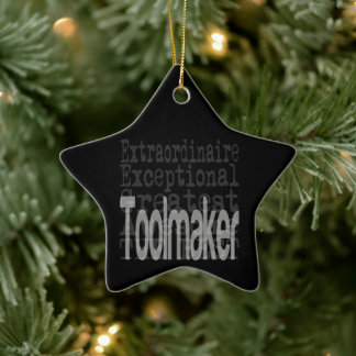 Toolmaker Extraordinaire Keramisch Ornament