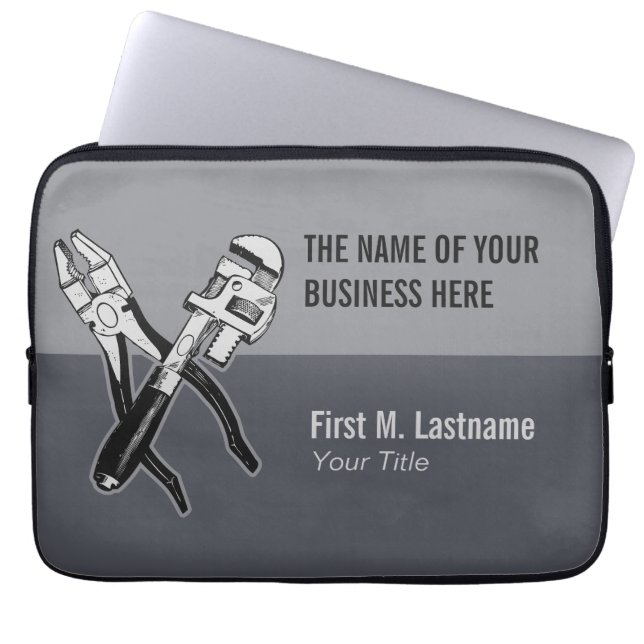 TOOLS aangepaste laptophoezen Laptop Sleeve (Voorkant)