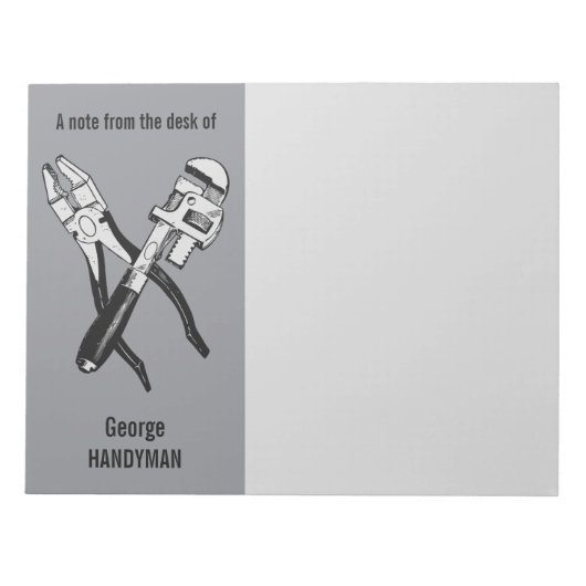 TOOLS aangepaste notitieblokken (Voorkant)