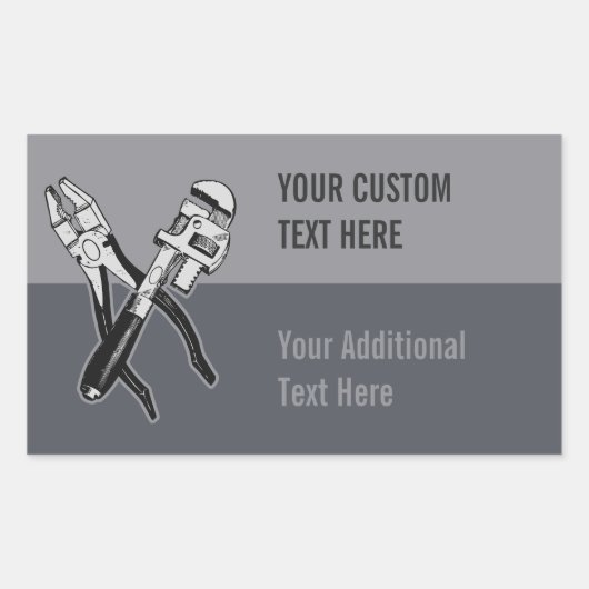 TOOLS aangepaste stickers (Voorkant)