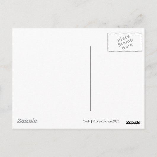 Tools | briefkaart (Achterkant)