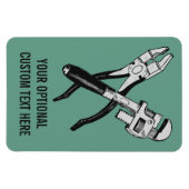 TOOLS douanetekst & kleurenmagneet Magneet (Horizontaal)