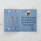 Tools Vaderdag Wenskaart Kaart (Binnen)