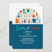 Tools voor Douche Uitnodiging (Voorkant / Achterkant)