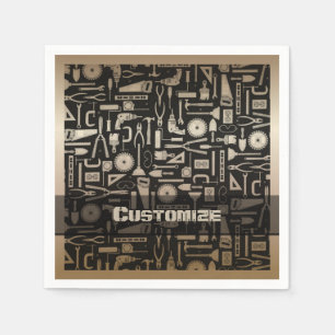 Tools voor zwartwitwerkshop en Gold-workshop — Nap Servet