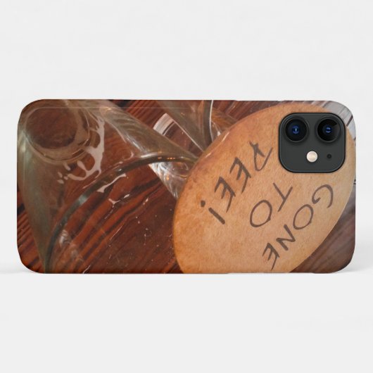 Toon aan Pee Case-Mate iPhone Case (Achterkant (horizontaal))