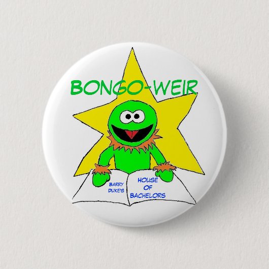 Toon Bongo-weir Ronde Button 5,7 Cm (Voorkant)