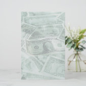 Toon daggeld briefpapier (Staand voorkant)