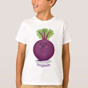Toon de cartoon van de  van de gelukkig bietwortel t-shirt