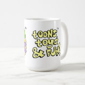 Toon Desk - Toon, Toys & Fun - Coffee Mug (Devant droit)