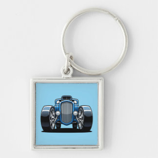 Toon Hotrod Kunst Sleutelhanger
