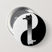Toon Tao van Longcat Ronde Button 7,6 Cm (Voorkant /achterkant)