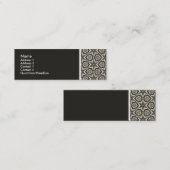 Toon van de textuur - Terrazzo Pattern 014 - (201F Mini Visitekaartje (Voorkant / Achterkant)