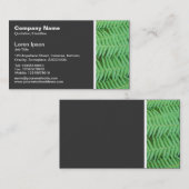 Toon van textiel - Ferns Visitekaartje (Voorkant / Achterkant)