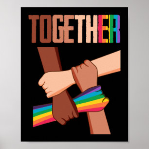 Toonaanbaar zwart leven poster