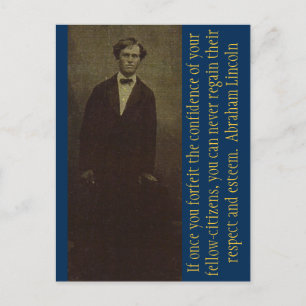 Toonaangevend met respect en respect briefkaart