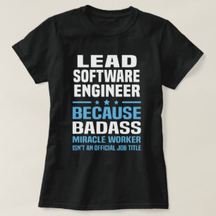 Toonaangevende software engineer t-shirt