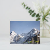 Toonaanschap over de Alpen Briefkaart (Staand voorkant)