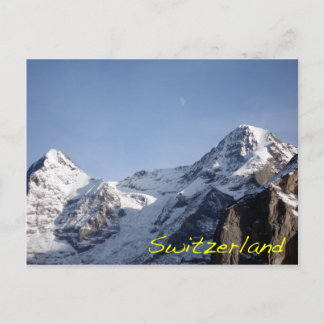 Toonaanschap over de Alpen Briefkaart