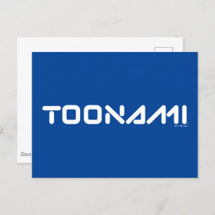 Toonami Digital Font Logo Briefkaart