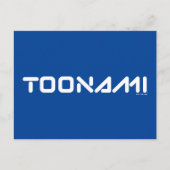 Toonami Digital Font Logo Briefkaart (Voorkant)