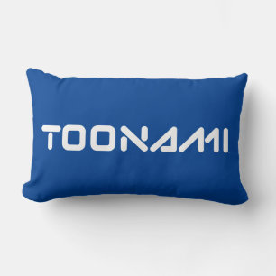 Toonami Digital Font Logo Kussen