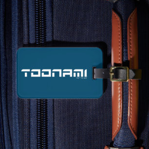 Toonami Futuristic Font Logo Bagagelabel