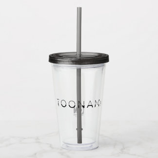 Toonami Split Font Logo Acryl Drinkbeker