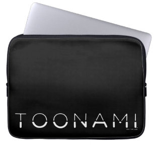 Toonami Split Font Logo Laptop Sleeve