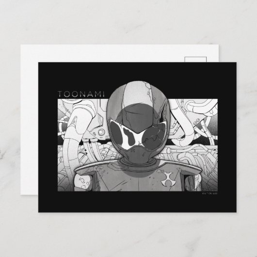 Toonami TOM 5 Countdown Comic Bumper Briefkaart (Voorkant / Achterkant)
