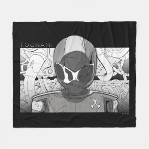 Toonami TOM 5 Countdown Comic Bumper Fleece Deken