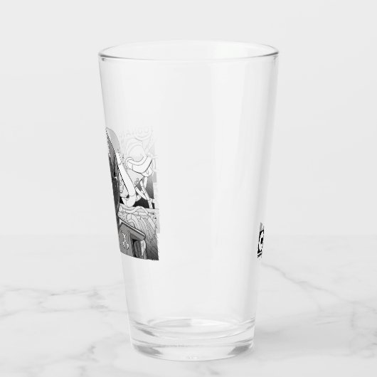 Toonami TOM 5 Countdown Comic Bumper Glas (Links)