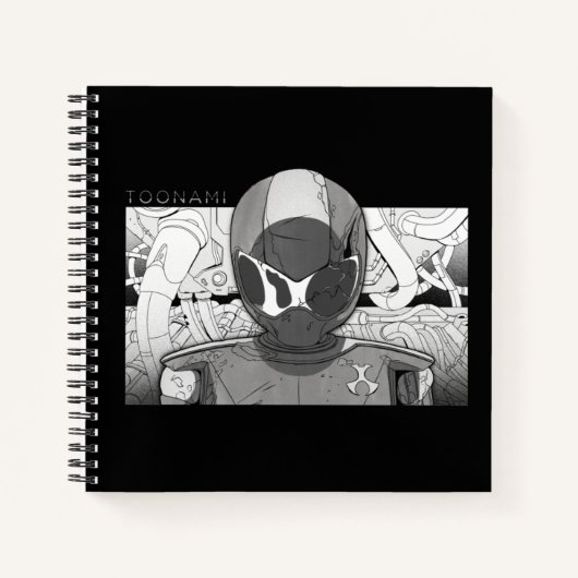 Toonami TOM 5 Countdown Comic Bumper Notitieboek (Voorkant)